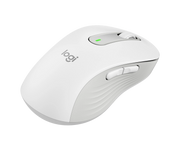 ORIGINAL Logitech Accessori per computer Bianco 910-006240 Signature M650 Maus Logitech Signature M650 L Left Mouse Wireless - Per Mano Sinistra di Grandi Dimensioni, Batteria da 2 Anni, Clic Silenziosi, Tasti Laterali Personalizzabili, Bluetooth, Compat