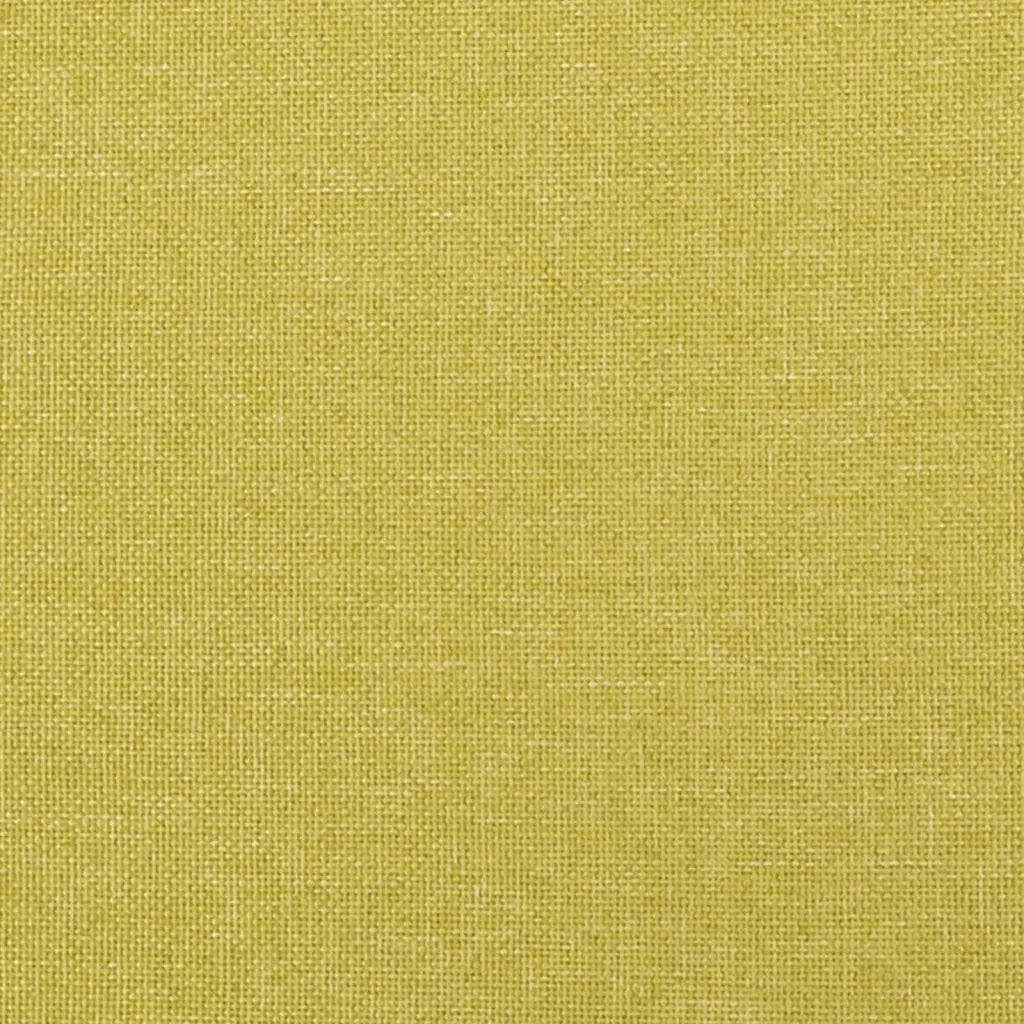 Struttura Letto a Rete a Molle Verde 200x200 cm in Tessuto 3120893