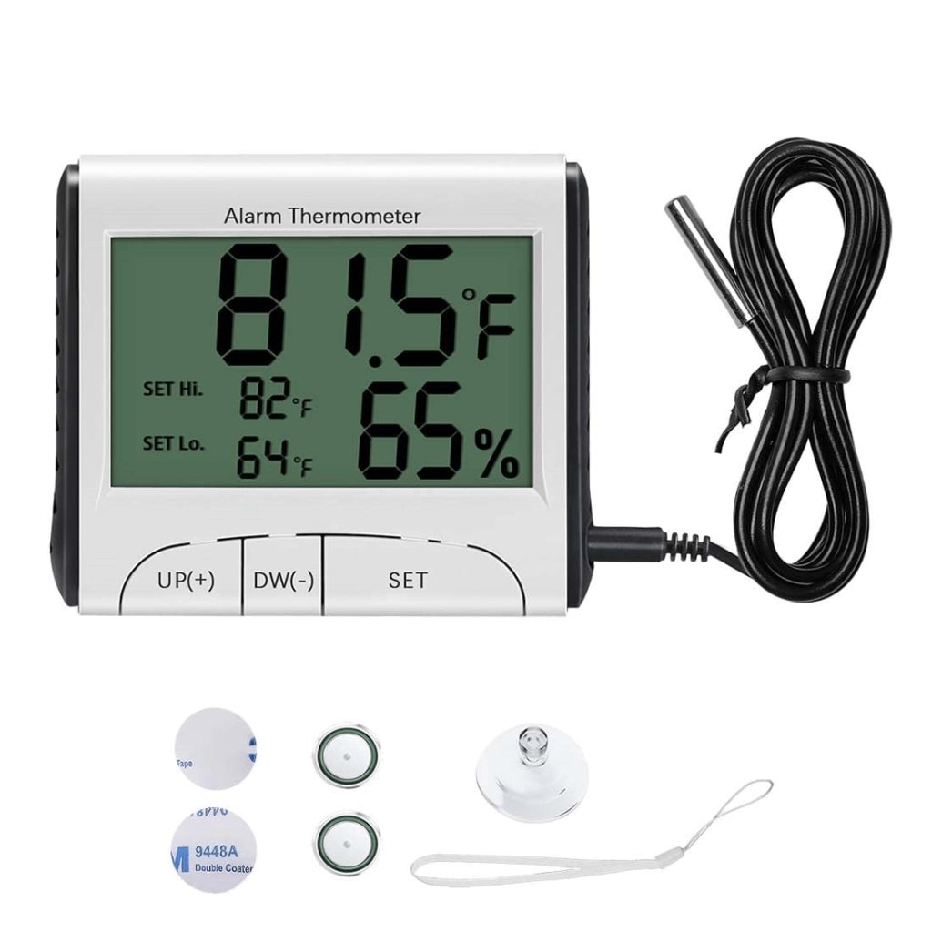 Ista Digital Alarm Thermometer - termometro più igrometro per acquari e terrari