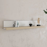 Ollol, Mensola un Ripiano, 150x22x24h cm Bianco