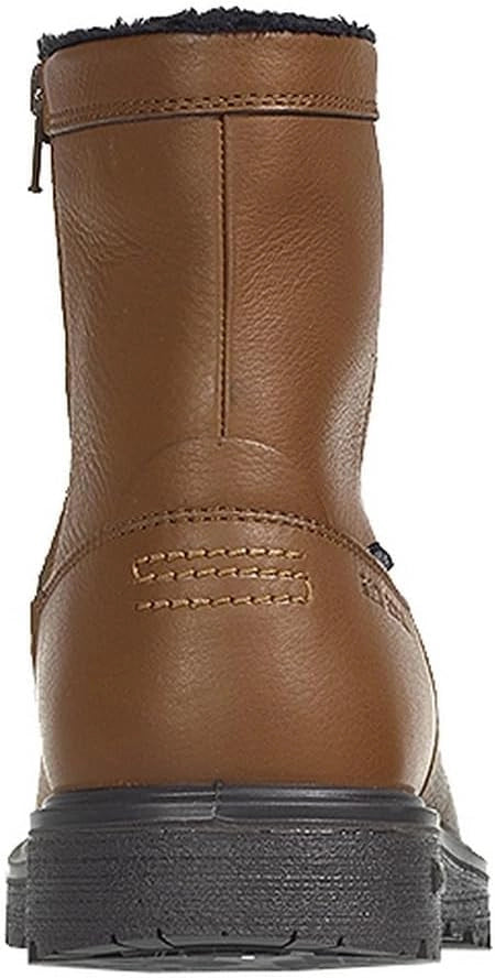 Stivaletto Oliato Marrone Cerniera Gritex - Scarpe Invernali