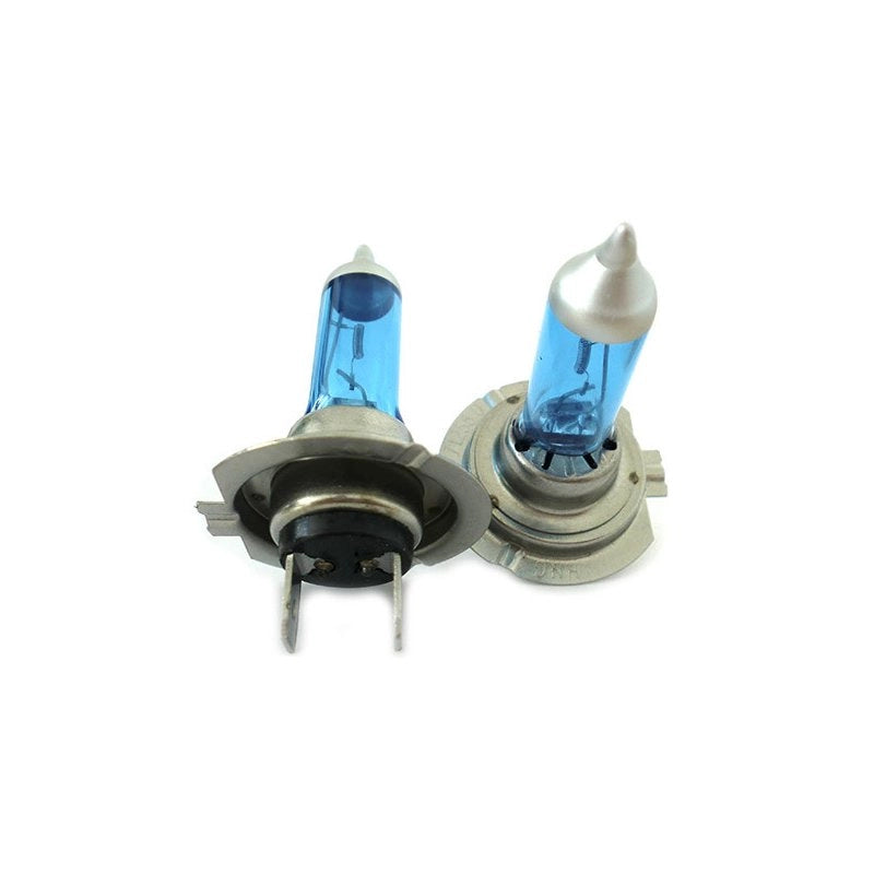 Coppia 2 Lampade Alogena H7 12V 55W PX26d con Effetto Xenon Bianco per Fari Anteriori