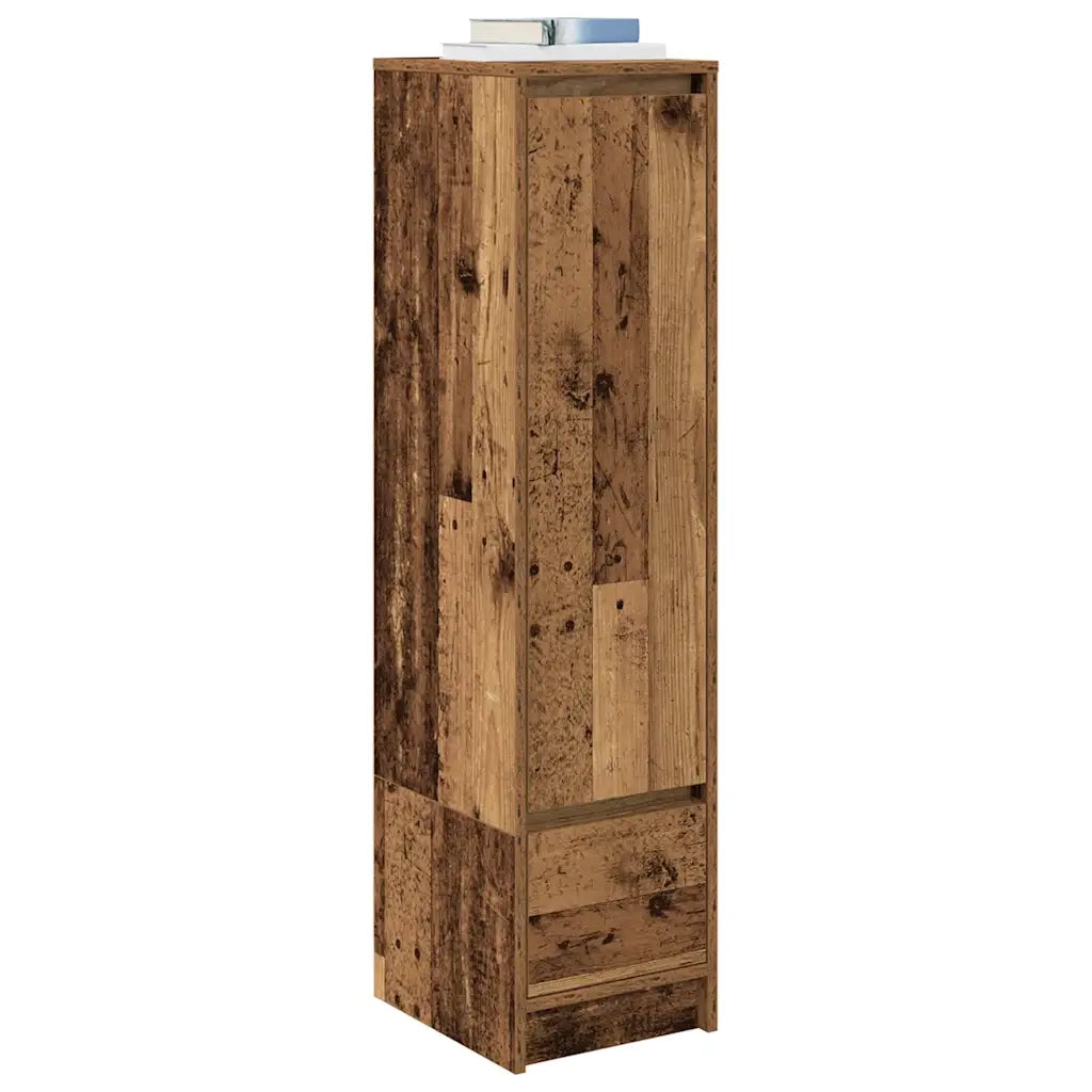 Credenza Legno Antico 29,5x34x119,5 cm in Truciolato 861659