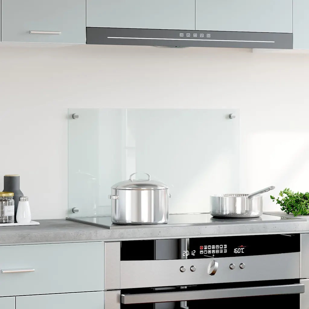 Paraschizzi per Cucina Trasparente 70x40 cm in Vetro Temperato CFW8993550