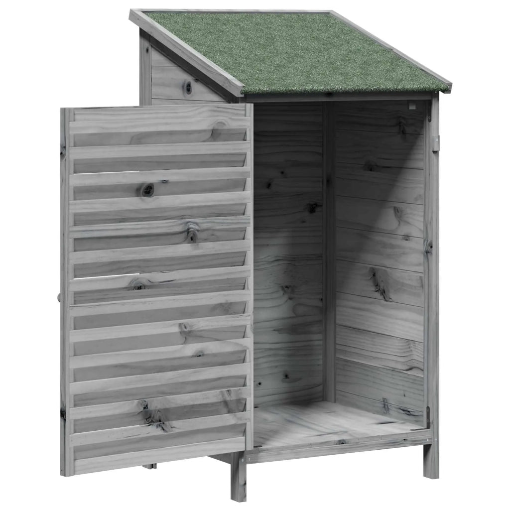 Capanno da Giardino Grigio 59 x 56 x 113,5 cm CFW9351244