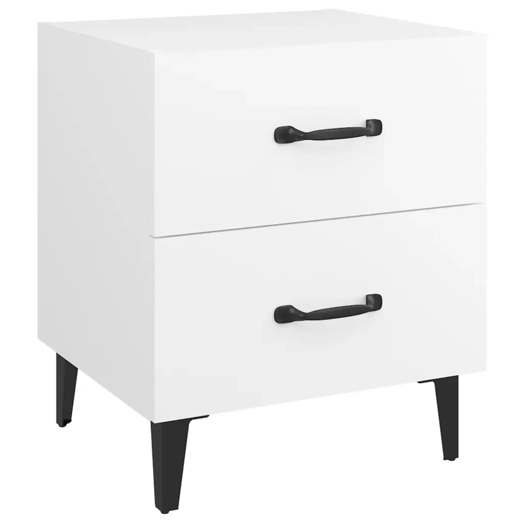 Comodini 2 pz Bianchi 40x35x47,5 cm cod mxl 30951