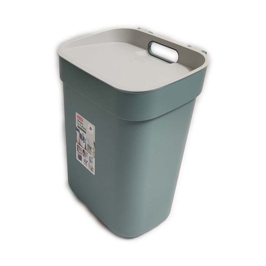 PATTUMIERA CURVER READY GRIGIO / AZZURRO LT. 10 CON FERMA BUSTA