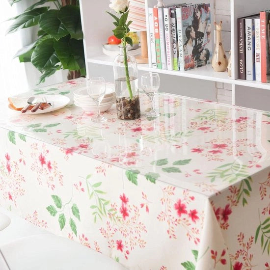 Tappetino in PVC trasparente - Protezione per tavoli - Copertura per mobili - Diametro 1mm - 50x180cm