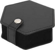 Scatola di stoccaggio per dadi - copertura in PU pelle - organizzatore portatile per dadi - zaino - tasche con spugne - supporto