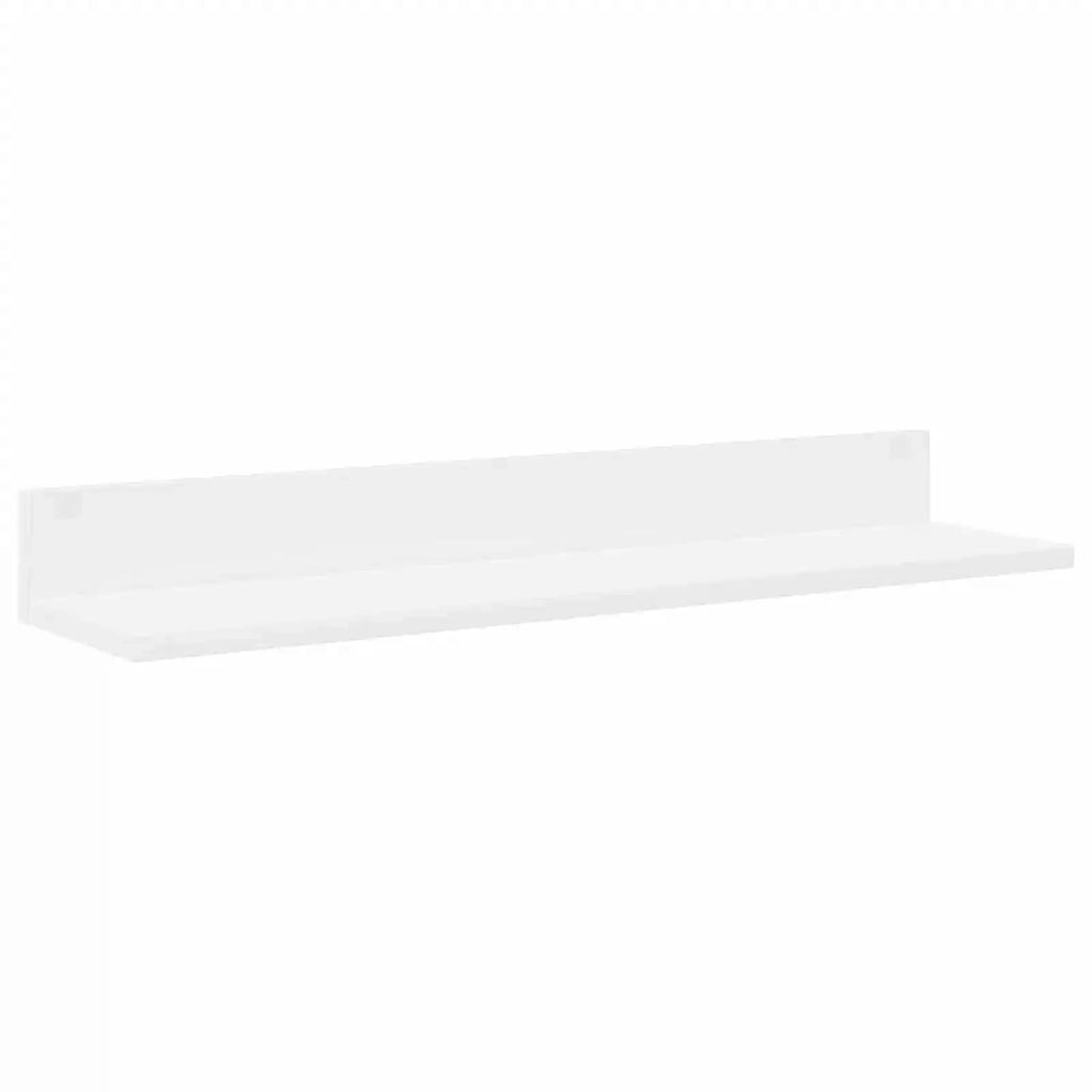 Set mobile TV Montaggio a parete 4 pcs Bianco Legno multistrato