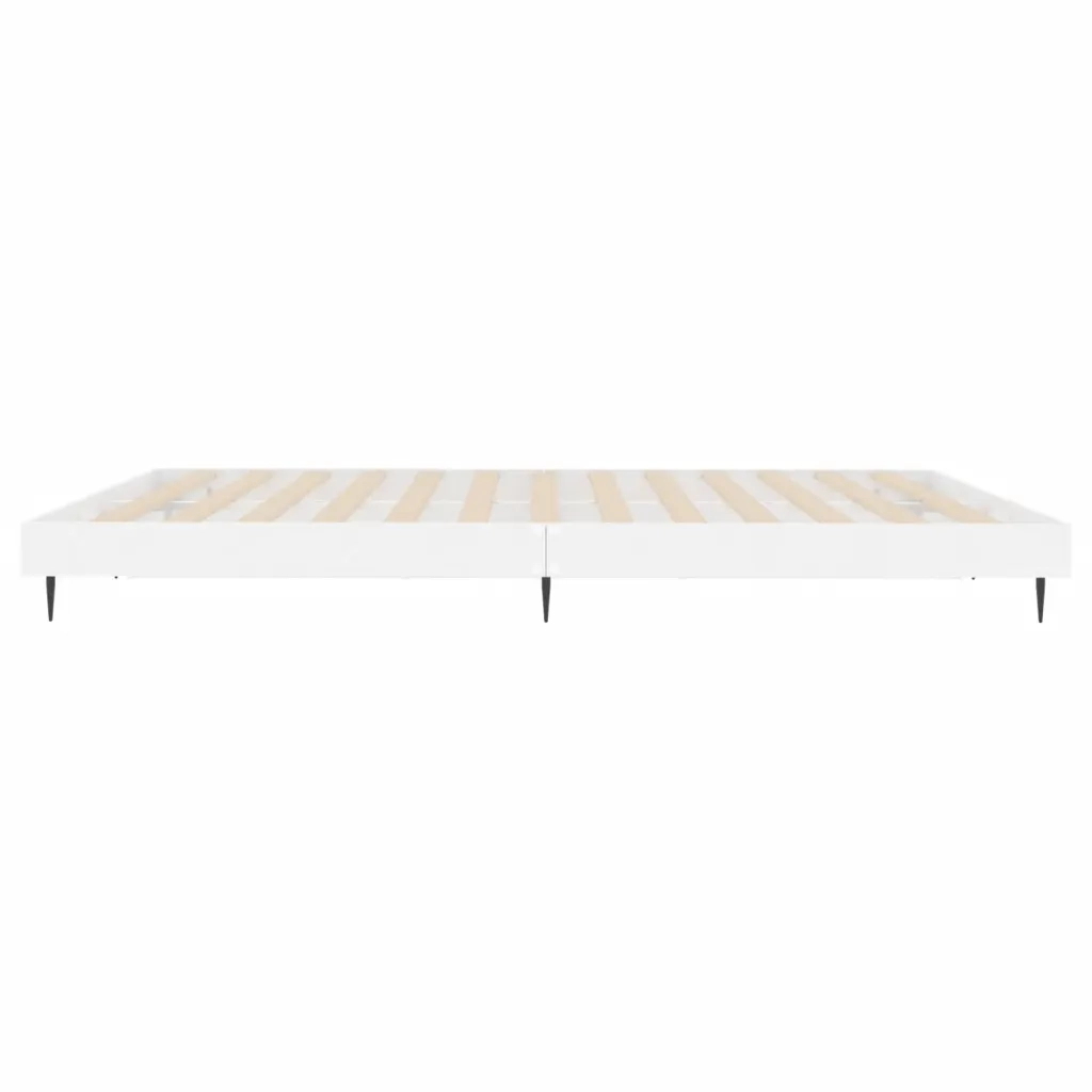 Giroletto Bianco Lucido 160x200 cm in Legno Multistrato