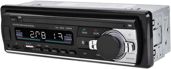 Radio Auto - Ascoltatore di Musica - Ascoltare Musica - Chiamata in Modalità Manuale - 18,5 cm - Nero