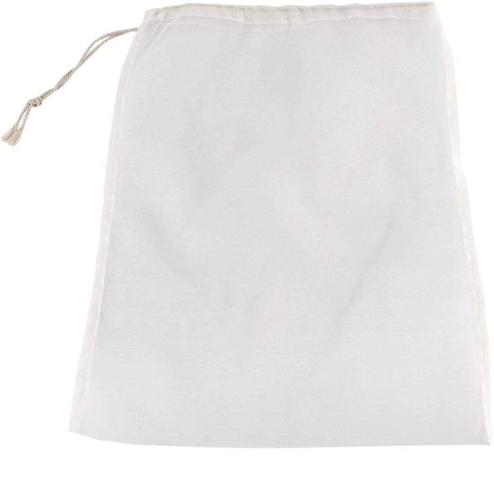 Sacchetti a rete per vino 100 maglia - Sacchetti a rete riutilizzabili - Adatti per gli homebrewers - Ideali per Cold Brew - Multifunzionali per bevande - Dimensioni 45 x 62 cm - Sacchetto per bollitura