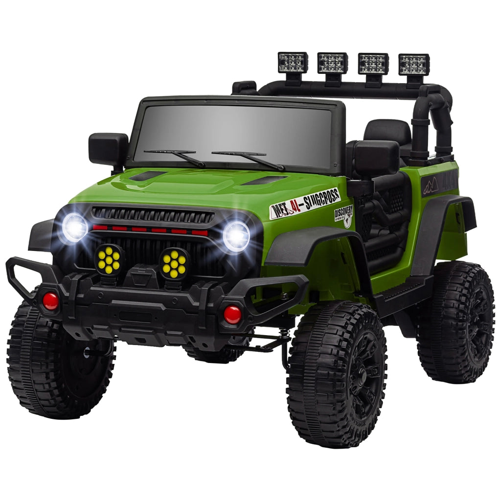Auto Bambini Elettrica Verde con Telecomando ¨C zephmum ¨C Verde 12V