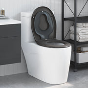 Sedile per Toilette Familiare con Sedile per Bambini Sgancio Rapido in Duroplast