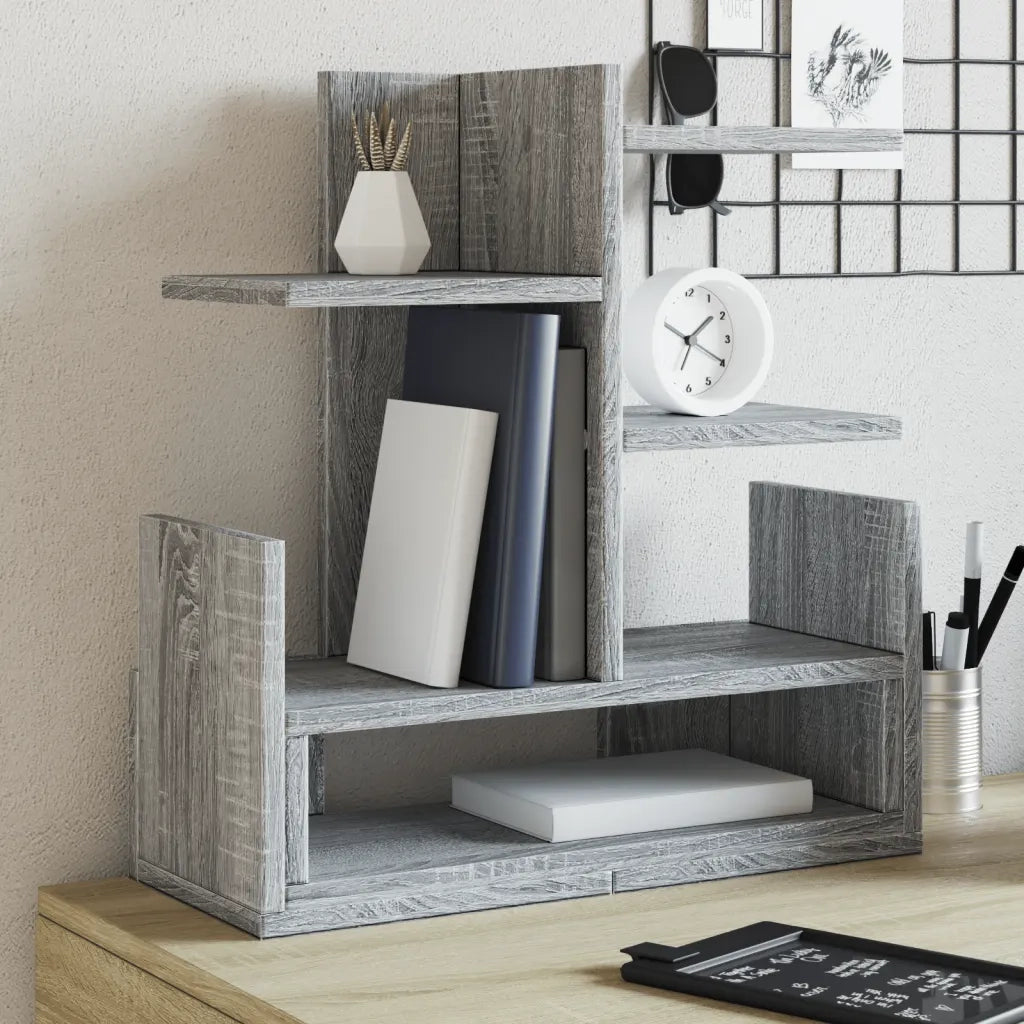 Organizer Scrivania Grigio Sonoma 49x20x52,5 cm Multistrato CFW3889377