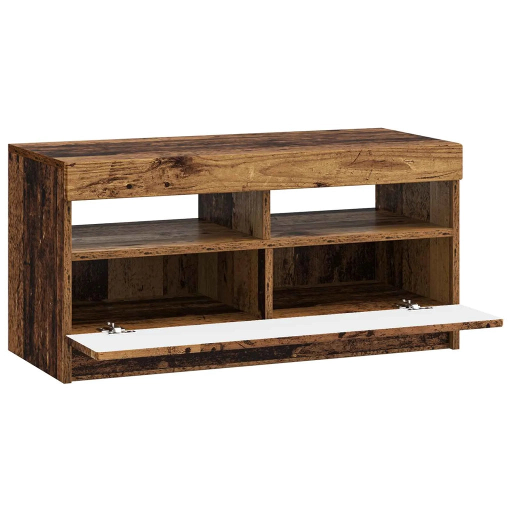 Mobile TV LED Legno antico Legno ingegnerizzato 897883