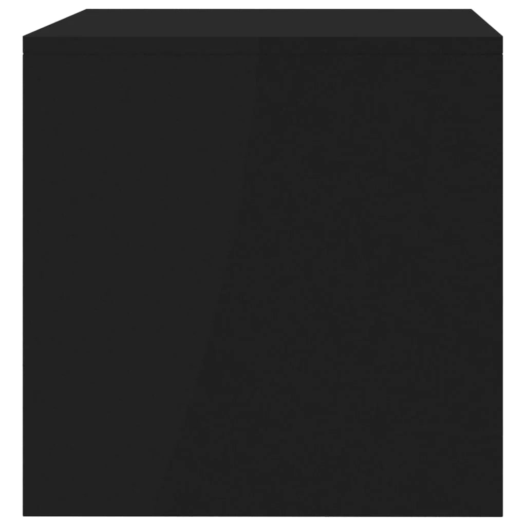 Mobile TV multimediale mensola TV credenza TV sala da pranzo soggiorno camera da letto 80 x 40 x 40 cm legno ingegnerizzato nero 02_0026318