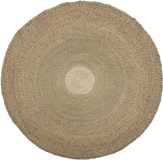 Tappeto del Fiume Mekong - Tappeto Naturale - Mat del Mare - Sentimento di Costa - 200 cm x 200 cm x 1 cm
