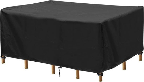Cassa di protezione per mobili da giardino - 1 pezzo - Grigio - Impermeabile - 180x120x74CM