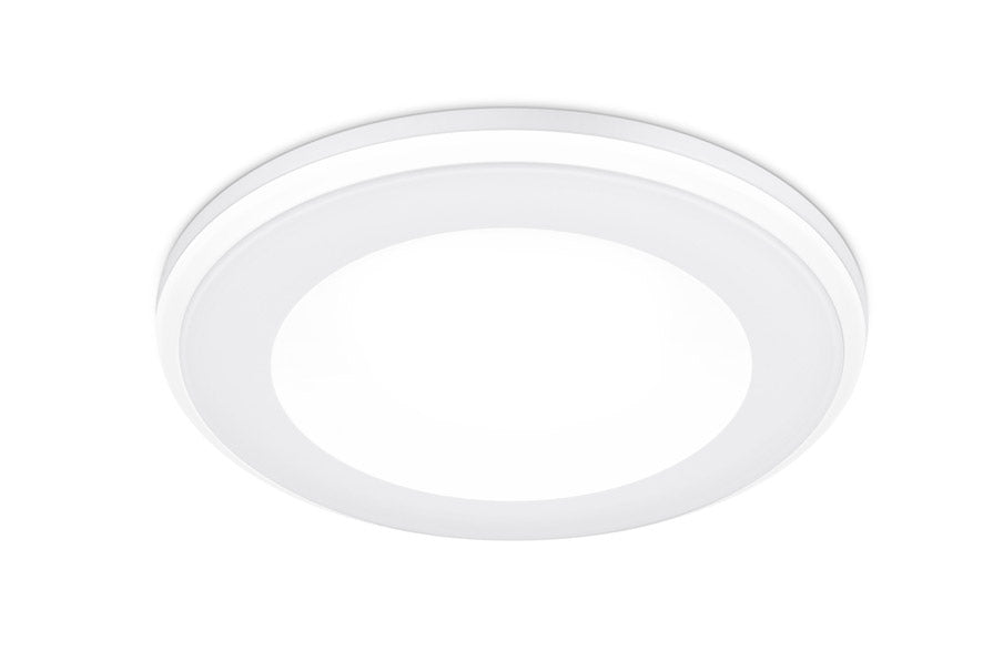 Faretto da Interno a LED in Plastica Bianco Opaco