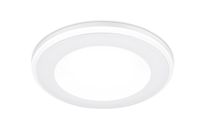 Faretto da Interno a LED in Plastica Bianco Opaco