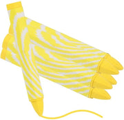 Segnali di pittura - Impermeabili pennelli in cera - Forma esagonale - Giallo - Pennelli multicolori - Adatti per mobili, vetro e tessuti