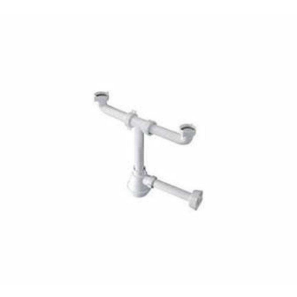 Sifone lavello 2 vie senza pilet ta d.32x1 1/4 b07wqycshp