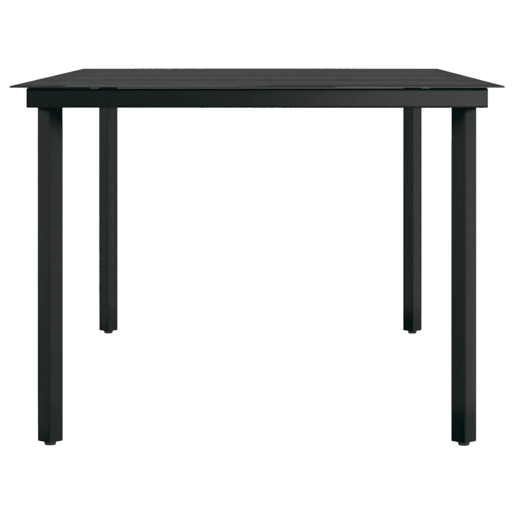 Set da Pranzo da Giardino 7 pz Nero cod mxl 35384