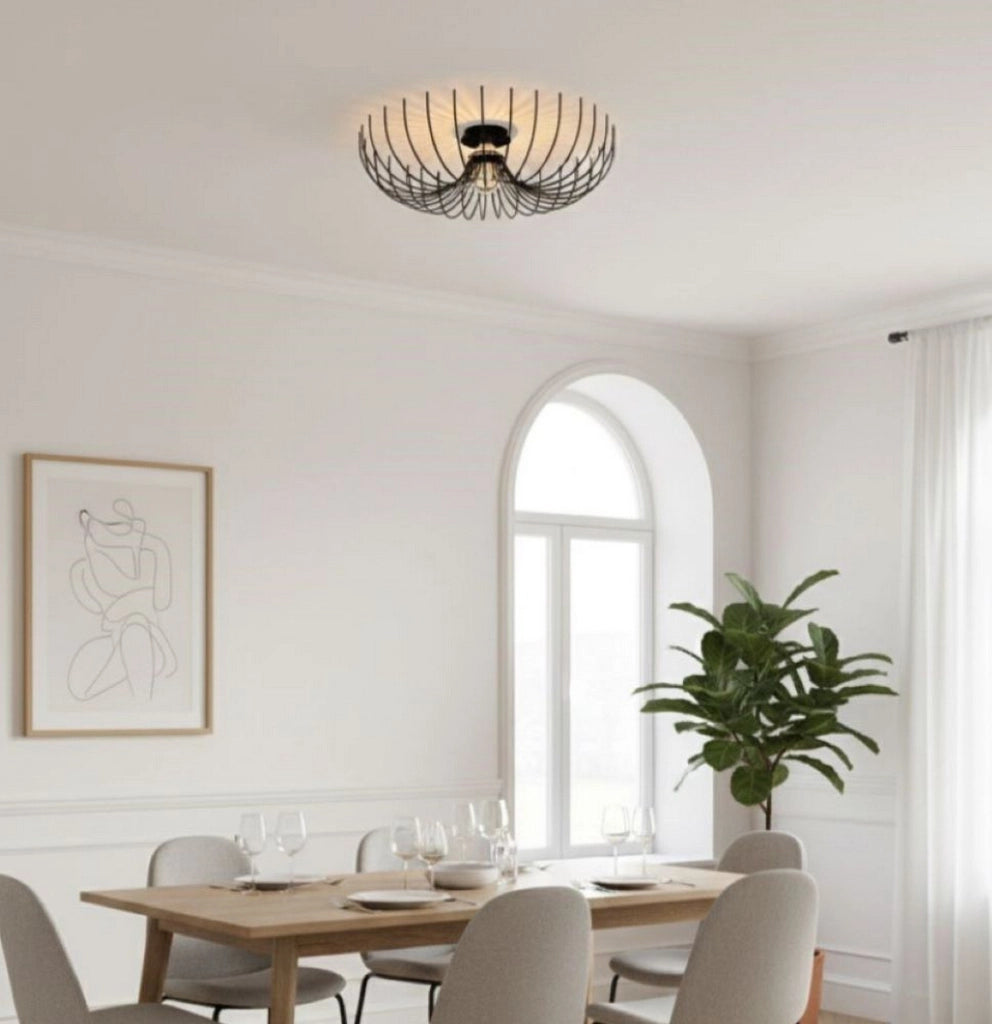 Sepino, Lampada a Sospensione 525nor1294, Nero
