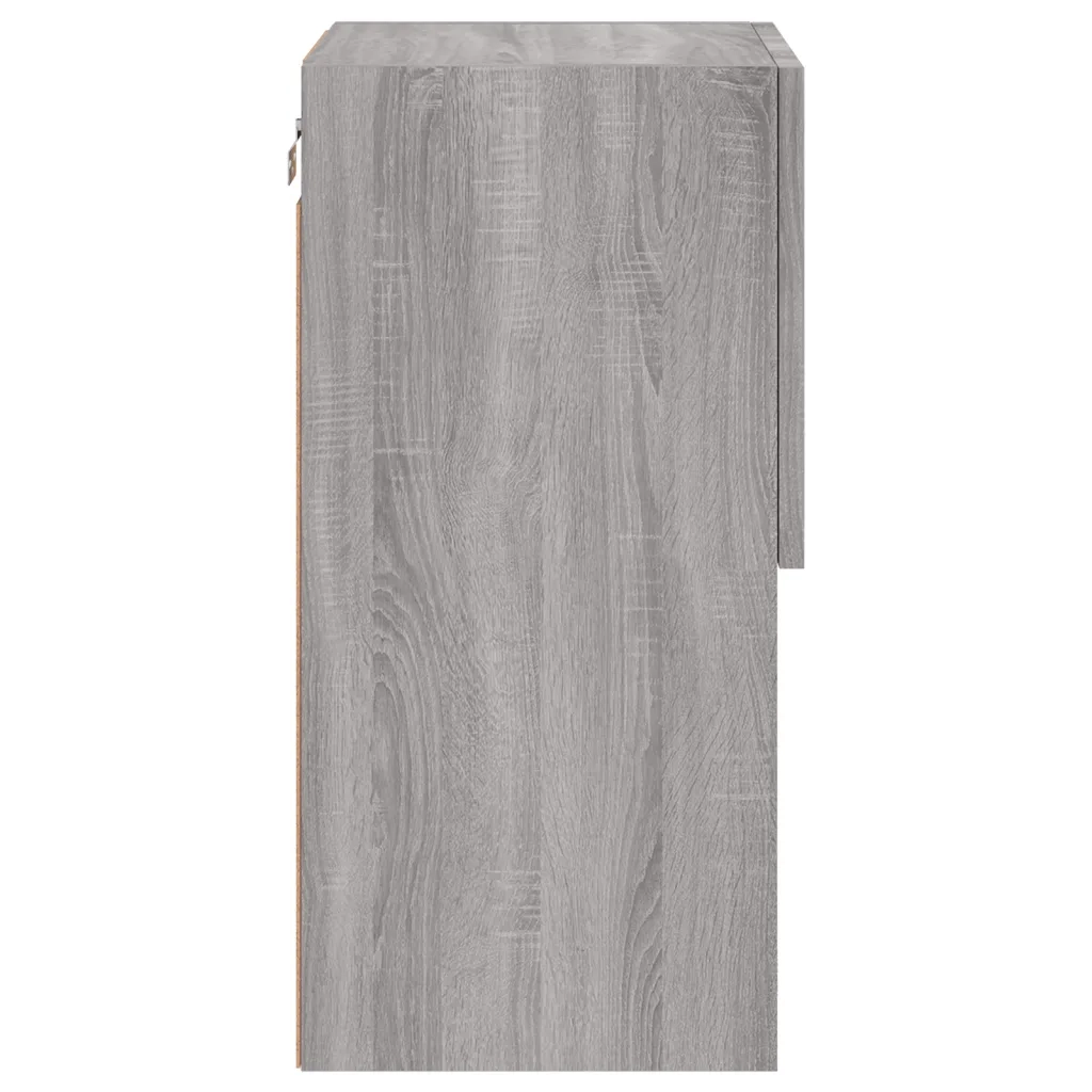 Mobile TV con Luci LED Grigio Sonoma 30,5x30x60 cm 836997