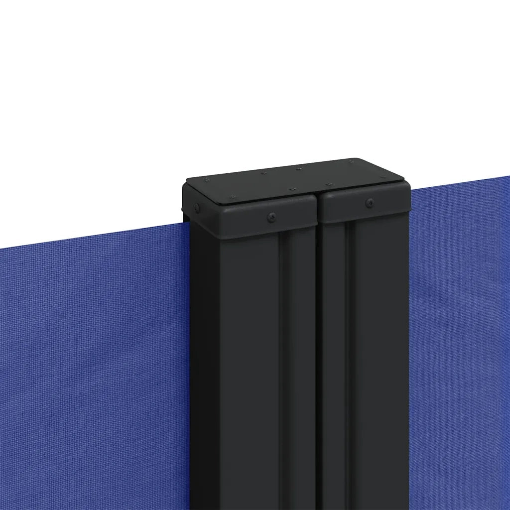 Tenda da Sole | Tenda parasole Laterale Retrattile Blu 100x1000 cm