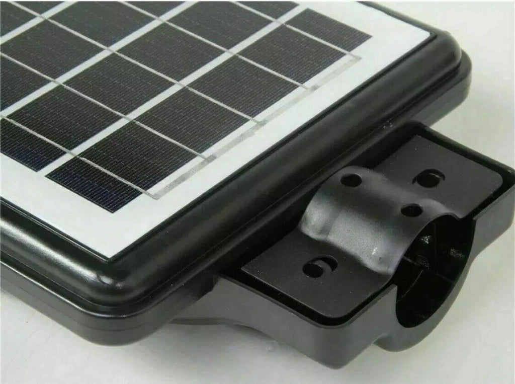 Lampione stradale solare da 90w con pannello faro crepuscolare piu telecomando