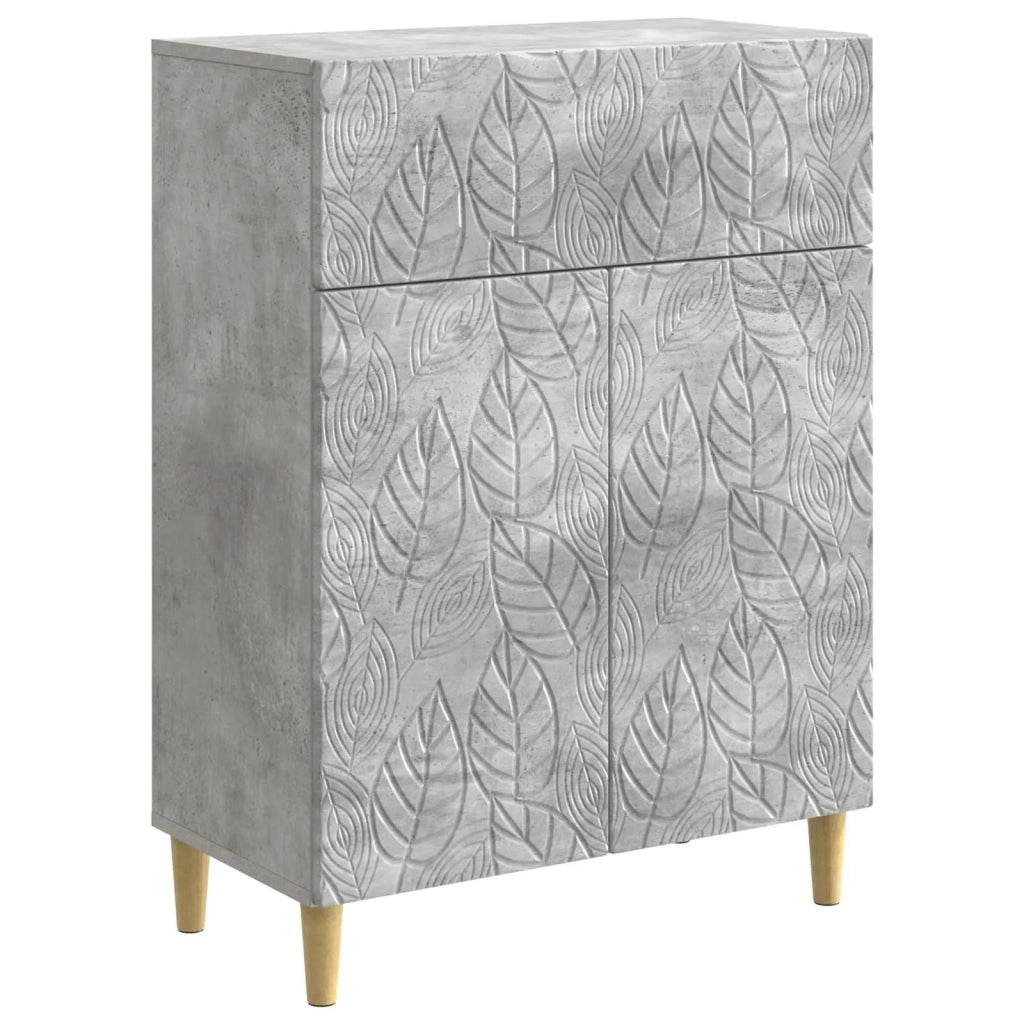 Credenza Grigio Cemento 66 x 34,5 x 90 cm Legno ingegnerizzato 895098