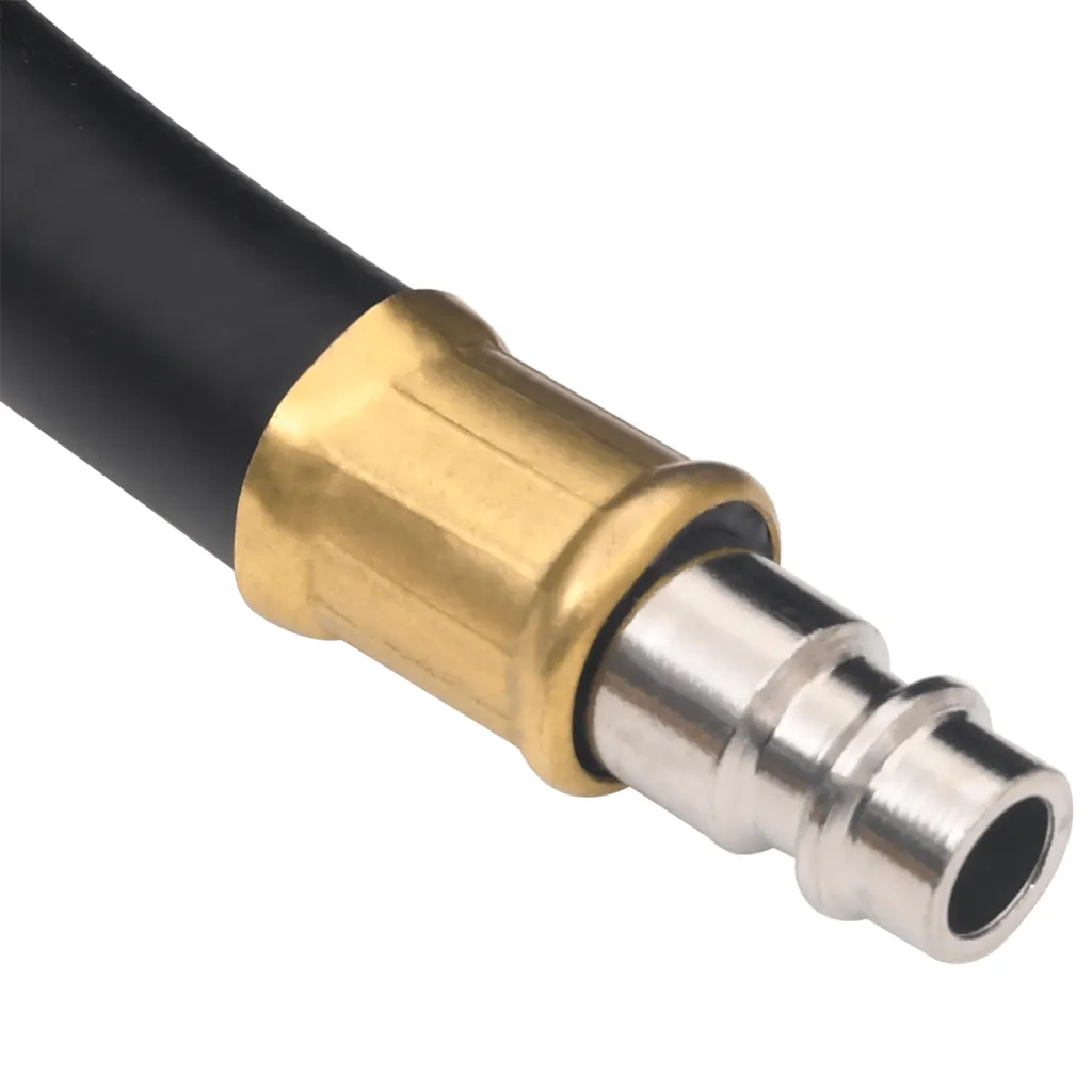 Tubo Aria Ibrido Nero 0,6" 100 m in Gomma e PVC 154501