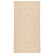Tappeto del soggiorno | Tappeto ZIZUR Beige 60x110 cm Aspetto Iuta Interni ed Esterni
