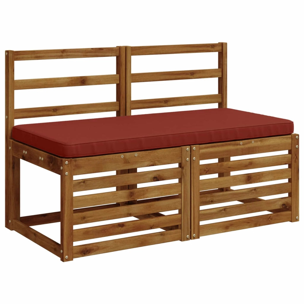 Cuscino per Panchina a 1 Pezzo VUGHT 100% Poliestere Rosso 951880