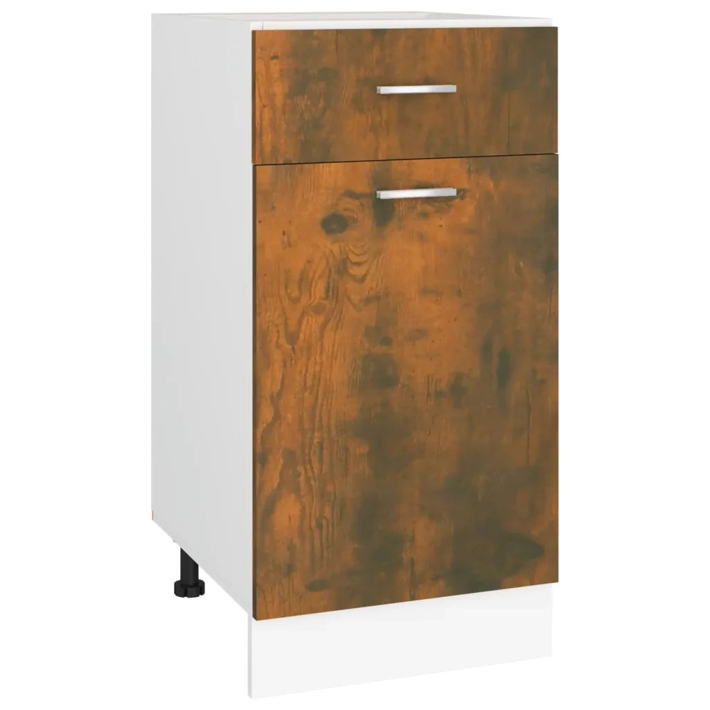 Mobile con Cassetto “Lyon” Rovere Fumo 40x46x81,5 cm 815570