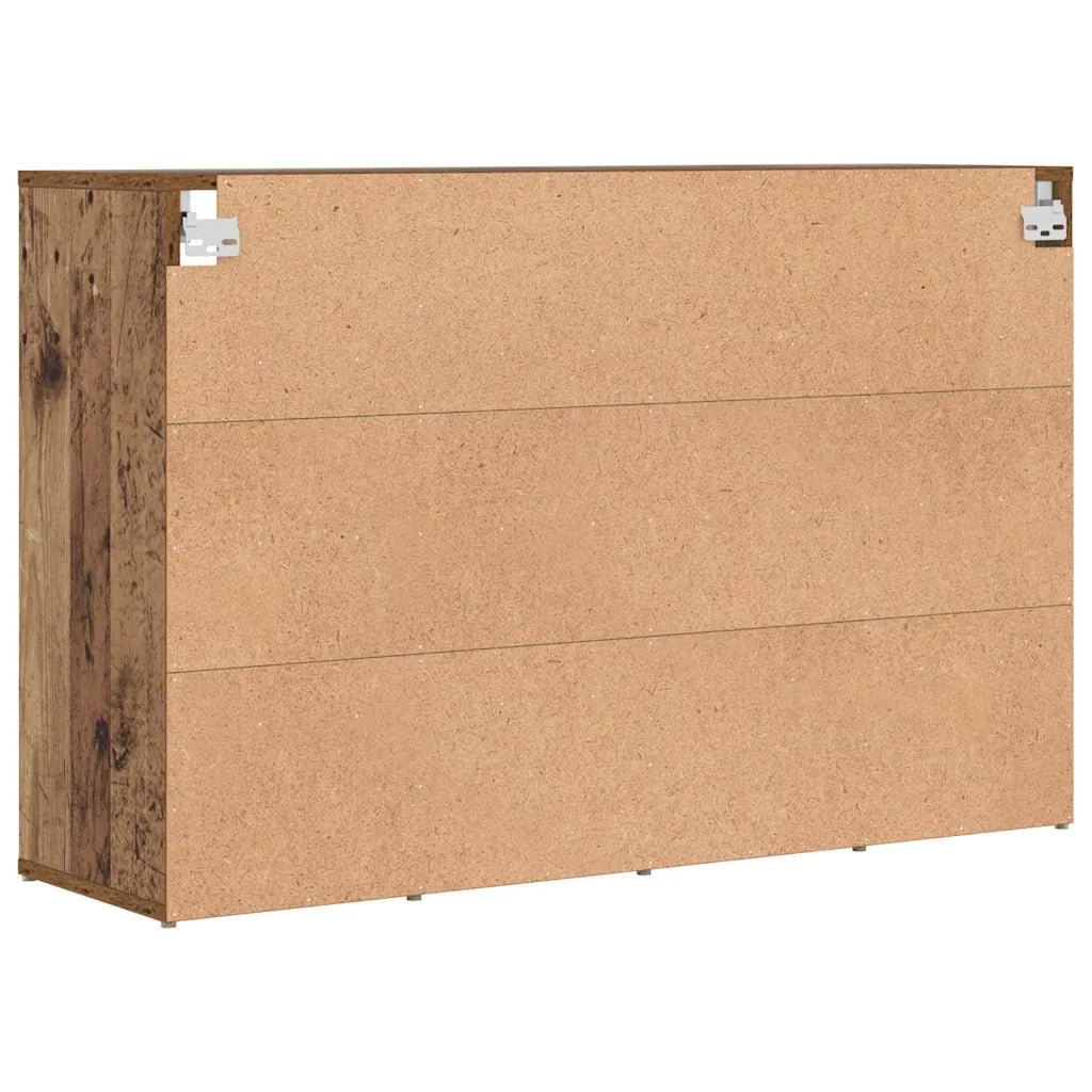 vidaXL Scarpiera Legno vecchio 103 x 30 x 67 cm Legno multistrato
