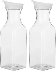 Dispensatore di detersivo a prova d'aria - Scatola di conservazione per detersivo - 2 pezzi - 1,5 L - Dosing preciso - Protezione contro l'umidità
