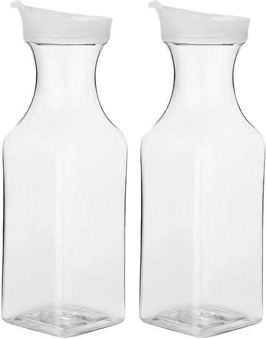 Dispensatore di detersivo a prova d'aria - Scatola di conservazione per detersivo - 2 pezzi - 1,5 L - Dosing preciso - Protezione contro l'umidità