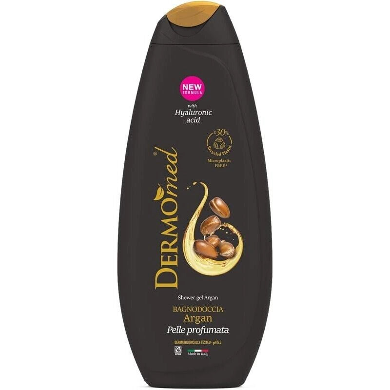 SET 12 PZ DERMOMED BAGNODOCCIA CON ACIDO IALURONICO 650 ML ARGAN