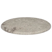 Piano per Tavolo | Superficie Tavolo | Piano Scrivania Grigio ?50x2,5 cm in Marmo