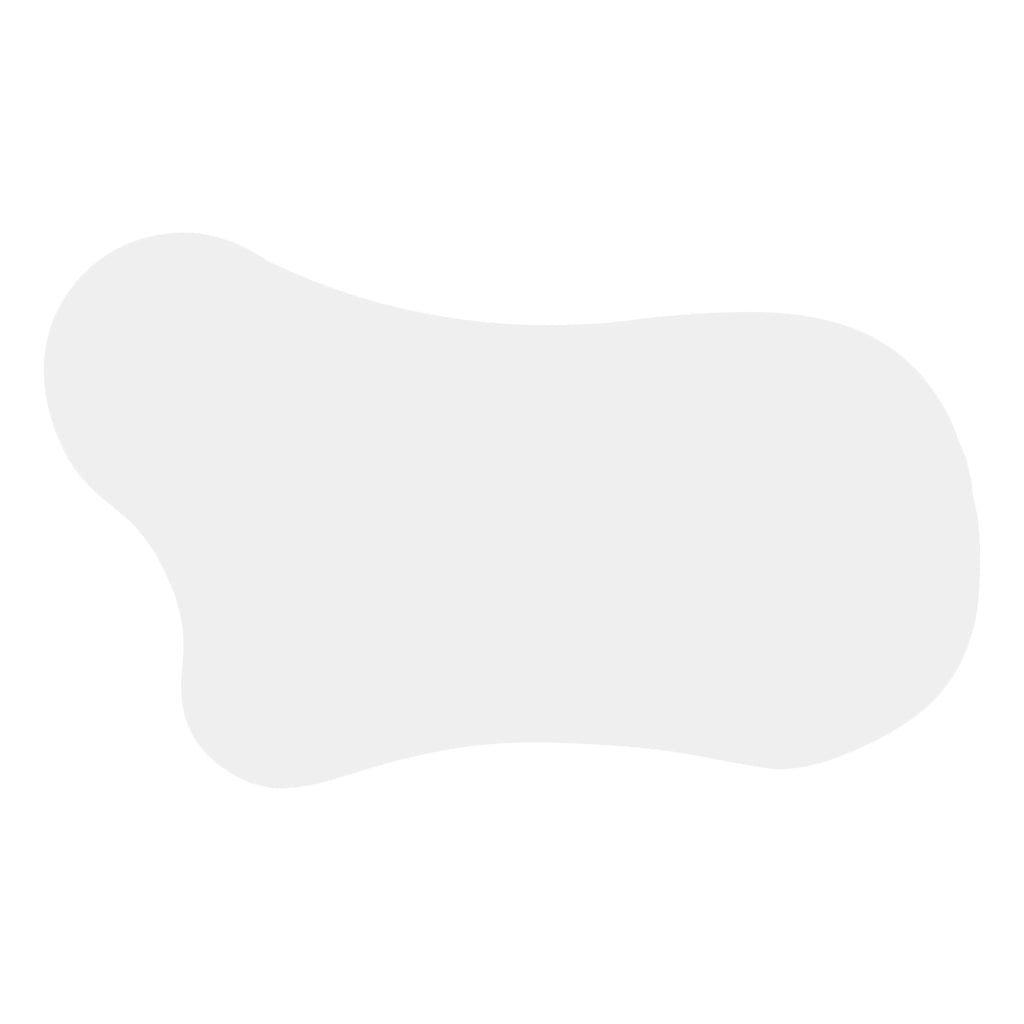 OKWISH Tavolino da Salotto a Forma di Nuvola con 2 Cassetti e Vani Aperti, Bordi Curvi, per Soggiorno, 97×45×43,5 cm