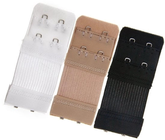 Estensione per Sottoveste Strapless - 3x - 2 Orecchioni - Estensione di 5cm - Comfortevole e Leggero
