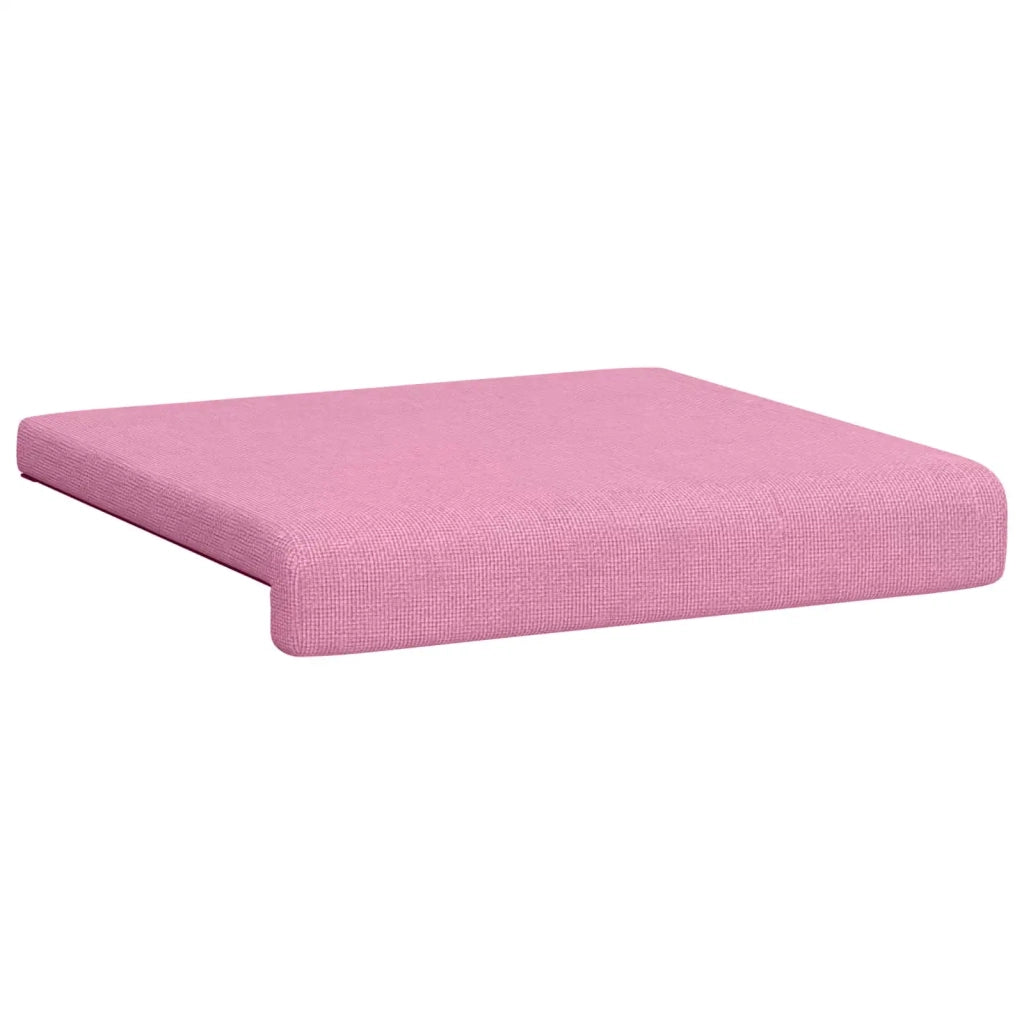 Cuscino per panchina 2 pcs Tessuto Rosa Profondità 35 cm 42043019