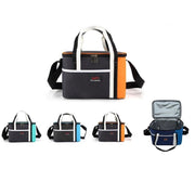 Trade Shop - Borsa Termica Bicolor 16 Lt Con Tracolla 32x20x25 Cm Viaggi Mare Campeggio 15407 -