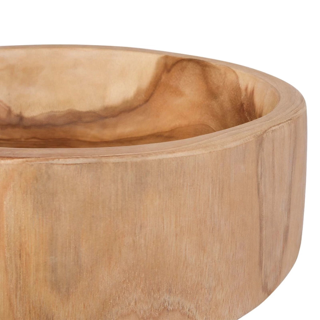 Portafrutta JEPARA Marrone Teak Ø 30 cm 42010347