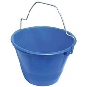 SECCHIO MURATORE ANTINFORTUNISTICO - PE BLU D.CM 36 LITRI 12 M.SAGOMATO ZINCATO- 10 pezzi