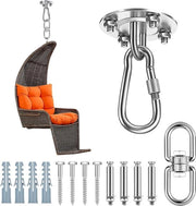 Sostegno per soffitto con houder per schommel - capacità di carico massima 400 kg - supporto per sedile oscillante con 360° di rotazione